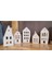 Beton Ev Mumluk (5’li) , Dekoratif Ev Mumluk, Tealight Mumluk, Beyaz 2