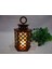 Lazer Kesim Ahşap Dekoratif Mum Fener Mumluk 3mm 5