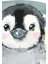 Gökkuşağı Suluboya Penguen Duvar Stickerı & Duvar Kağıdı Ev ve Çocuk Dekorasyonu 4