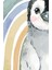 Gökkuşağı Suluboya Penguen Duvar Stickerı & Duvar Kağıdı Ev ve Çocuk Dekorasyonu 5