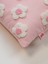 Papatya Dikdörtgen Punch Kırlent Kılıfı - Pembe 4