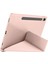 Galaxy Tab S10 Fe 10,9 Uyumlu Kılıf Katlanabilir Kalem Bölmeli Standlı Kapak 4