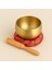 Tibet Çanağı - Singing Bowl - Pirinç Tibet Çanağı 9,5 cm 1