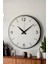 Dekoratif Yeni Modern Rasalhague Ahşap Duvar Saati 48CM 1