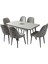 Açılır Yemek Masası Efsun 130 x 80/160 x 80 High Gloss (Sadece Masa) 4