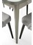Açılır Yemek Masası Efsun 130 x 80/160 x 80 High Gloss (Sadece Masa) 5