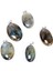 Oval Form Labradorit Taşı Kolye – Çelik Zincirli 4
