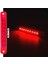 18 cm Kırmızı Parmak LED12 Ledli 12 - 24 Volt 1