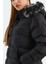 Garlic In Kadın Puffer Uzun Şişme Mont Siyah V1 5