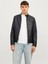 Jjedylan Clean Pu Biker Erkek Mevsimlik Mont Siyah 12261196 V4 2