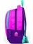Pembe Mor Kız Çocuk USB Çıkışlı Ilkokul ve Ortaokul Sırt Çantası 3