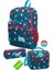 Civit Kırmızı Uzay Desenli Okul Sırt Çantası,thermo Beslenme,kalemlik, 3'lü Okul Set GO23116SET02 1