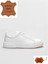 Makras 777 Tommy Beyaz Deri Erkek Sneaker Casual Ayakkabı V1 2
