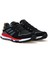 Nadal Siyah Kırmızı Erkek Sneaker Spor Ayakkabı 22308 V2 4