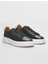 Oregon Shoes Makras 777 Tommy Siyah Beyaz Deri Erkek Sneaker Casual Ayakkabı V1 3