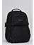 Unisex Çok Gözlü Günlük Seyahat Okul Sırt Çantası Siyah 51538 2