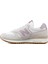WL565 Krem Lila Kadın Sneaker Spor Ayakkabı 565 Llc V3 5