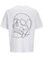 Jorlamın Skull Logo Sırt Baskılı White Erkek Tshirt 12272692 V1 3