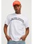 JJECALEB VARSITY 0 Yaka White Erkek Tişört 12257579 1