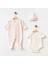 Tavşanlı Organik Tulum Body Şapka Set 1