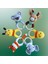 Amigurimi Tilki Çıngırak&keçi Kılı Ahşap Bebek Tarağı Set 3