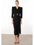 Modailgi Kruvaze Elbise 60002 Siyah 5