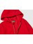 Erkek Bebek Kırmızı Kolu Logo Detaylı Astarlı Kapüşonlu Yağmurluk 3