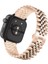 Huawei Watch Fit 3,4,4 Pro Uyumlu Rolex Stil Paslanmaz Çelik Kordon Pim Çevirici Aparatı ile Rose Gold 1