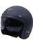 Motosiklet Chopper Cruiser Kaskı Yarım Açık Kask Abs Malzeme Ce Onaylı Güneş Vizörlü Motor Kask 4