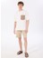D5SM-TST3782 Kırık Beyaz Bisiklet Yaka Loose Fit Baskılı Erkek T-Shirt 2