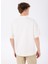 D5SM-TST3782 Kırık Beyaz Bisiklet Yaka Loose Fit Baskılı Erkek T-Shirt 5