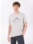 D5SM-TST3775 Gri Bisiklet Yaka Relaxed Baskılı Erkek T-Shirt 3