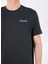 D5SM-TST3783 Siyah Bisiklet Yaka Relaxed Düz Erkek T-Shirt 4