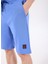 D4SM-SHT3221 Mavi Standart Erkek Sweat Şort 4