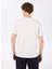 D5SM-TST3838 Kırık Beyaz Bisiklet Yaka Relaxed Baskılı Erkek T-Shirt 5