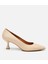 01AYH304150A310 KADIN Deri Bej Esnek Tabanlı Stiletto 1