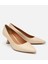 01AYH304150A310 KADIN Deri Bej Esnek Tabanlı Stiletto 2