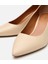 01AYH304150A310 KADIN Deri Bej Esnek Tabanlı Stiletto 3