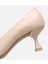 01AYH304150A310 KADIN Deri Bej Esnek Tabanlı Stiletto 5