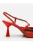 01AYH304240A740 KADIN Deri Kırmızı Ince Topuklu Stiletto 3