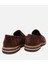 02AYH304680A480 ERKEK Süet Deri Kahverengi Hafif Tabanlı Loafer 5