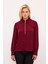 Fermuar Detaylı Bluz Bordo 115L9282000 1