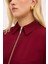 Fermuar Detaylı Bluz Bordo 115L9282000 2