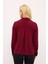 Fermuar Detaylı Bluz Bordo 115L9282000 5