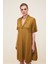V Yaka Elbise Olive 124L8378001 1
