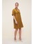 V Yaka Elbise Olive 124L8378001 4