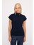 Kolsuz Triko Bluz Lacivert 11544351000 1