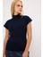 Kolsuz Triko Bluz Lacivert 11544351000 4
