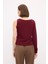 Kayık Yaka Triko Kazak Bordo 139M2114000 4