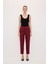 Yüksek Bel Pantolon Bordo 153L7745004 1